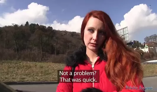 Рыжуха 26-ти лет не прочь стать моделью и вовсе не против поебаться за бабки