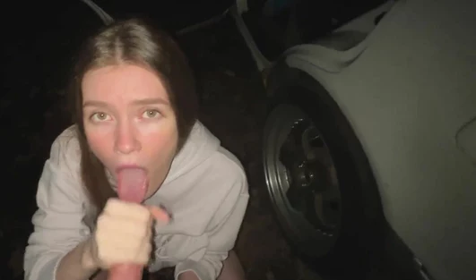 Сегодня тёлка даст парню и на заднем сидении, и на капоте