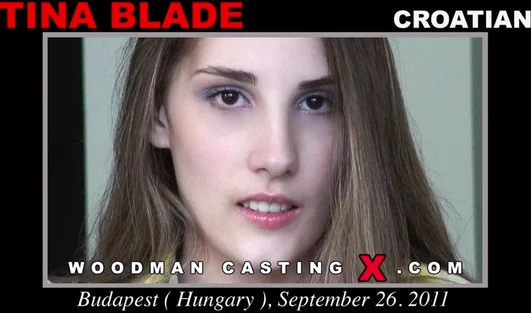 Хорватская стройняшка Tina Blade была дважды выебана на кастингах Вудмана